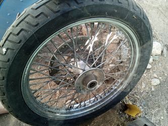 Wire wheel Harley Davidson motorcycle parts