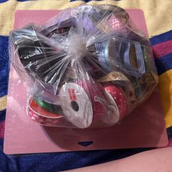 Bag of ribbon