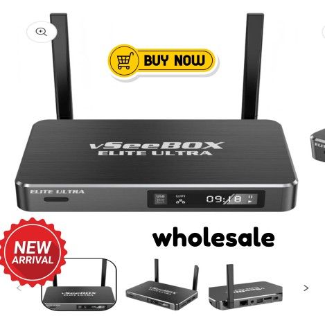 VSEEEBOX ELITE ULTRA ANDROID 12 TV BOX SUPER BOX S6 Ultimate TV Solution