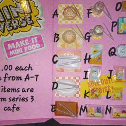 Mini Verse Series 3 Cafe Singles For Only $1 Each