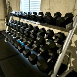 5-75 Dumbbell Set