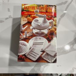 Kitchen Plus 2000 That Shreds, Slices, Chops, Juicer, Blender, Mixer And More