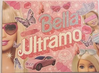 Barbie Ultramo Bella 66 Eyeshadow and 4 Highlighter Palette New