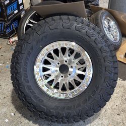 KMC KM445 17” 6x135 6x5.5 W/ 35” Toyo AT3 