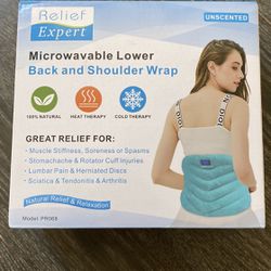 Relief Expert Microwavable Lower Back And Shoulder Wrap 