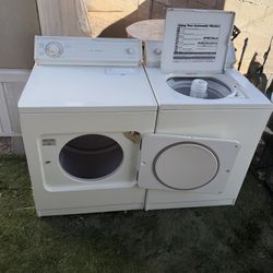 Washer And Dryer Set Whirlpool Heavy Duty Both Works Perfectly 