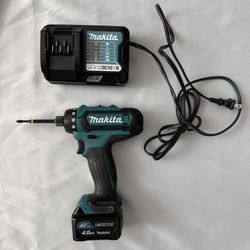 Makita FD06 + battery + charger . 