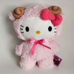 Sanrio Hello Kitty Goat in pink 12" Plushie
