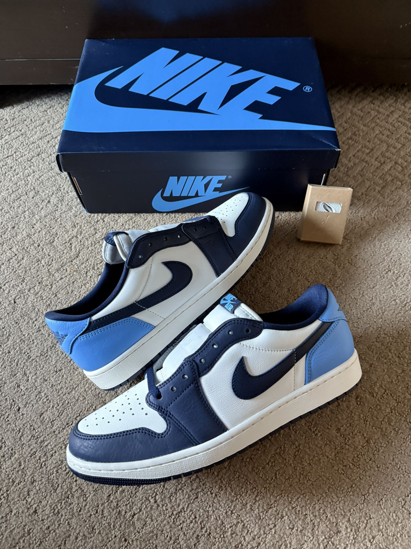 NEW Nike Air Jordan 1 Retro Low OG Obsidian UNC (2025) Size 12