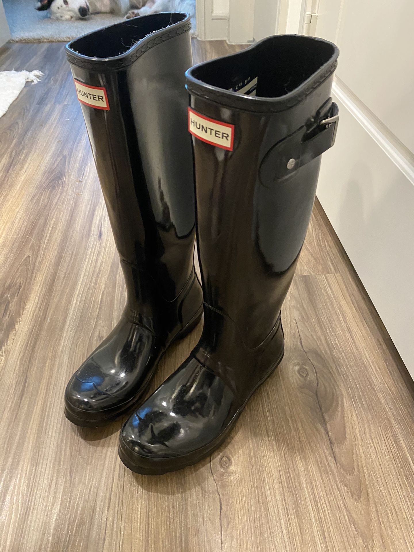 Hunter Rain Boots - women’s size 7, black