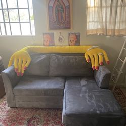 Grey Small Sectional For Sale 