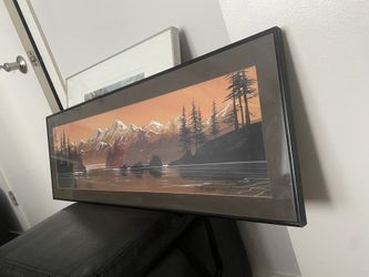 Beautiful Artwork Of Pacific Northwest landscape 