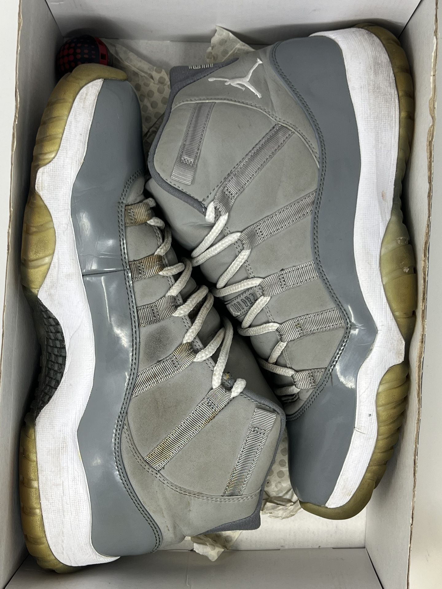 Men’s Air Jordan  Retro 11 Cool Grey Size 12