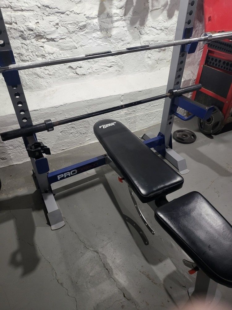 Dumb Bells and Bench