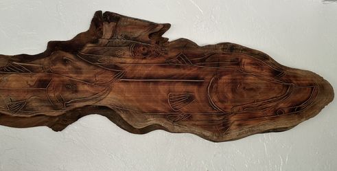 Art . Snook Live Edge Wall Art