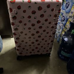Brand New 32 Inch Juicy Couture Strawberry Luggage