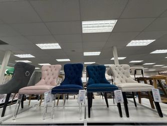 Velvet Tufted Accent Dining Chair