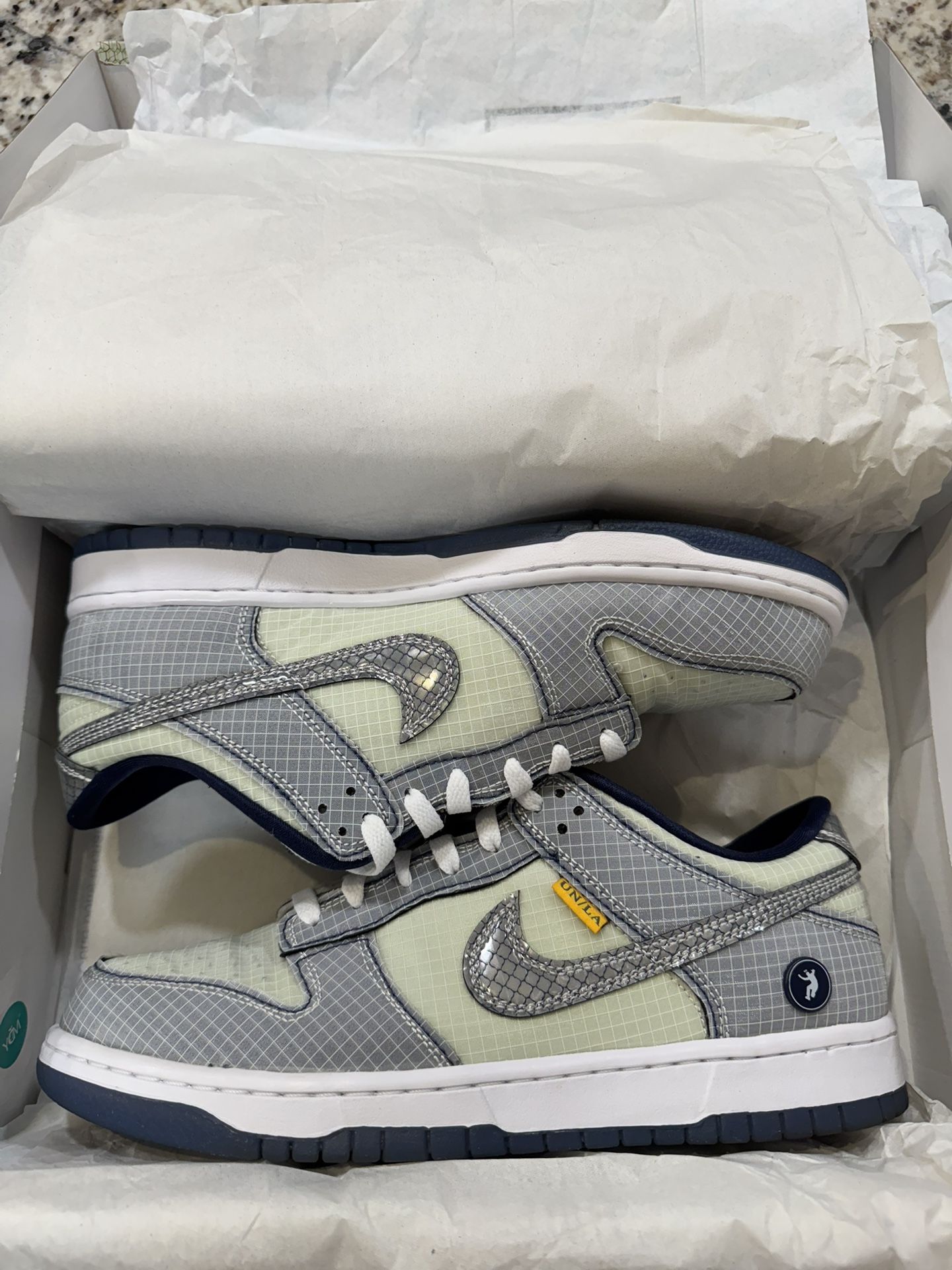 Nike Dunk Low Union Passport / Pistachio 