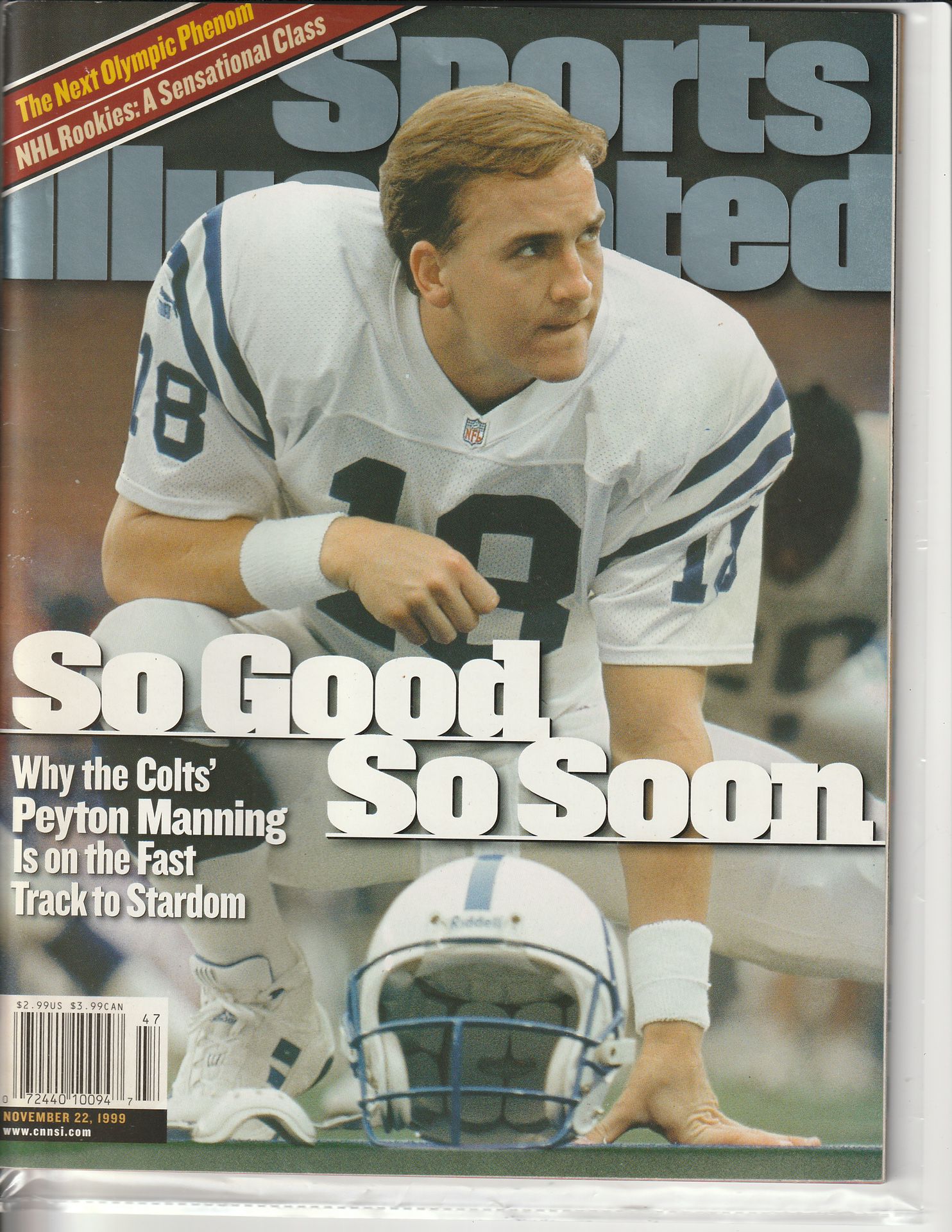 Rare Sports Illustrated Magazine November 22 1999 