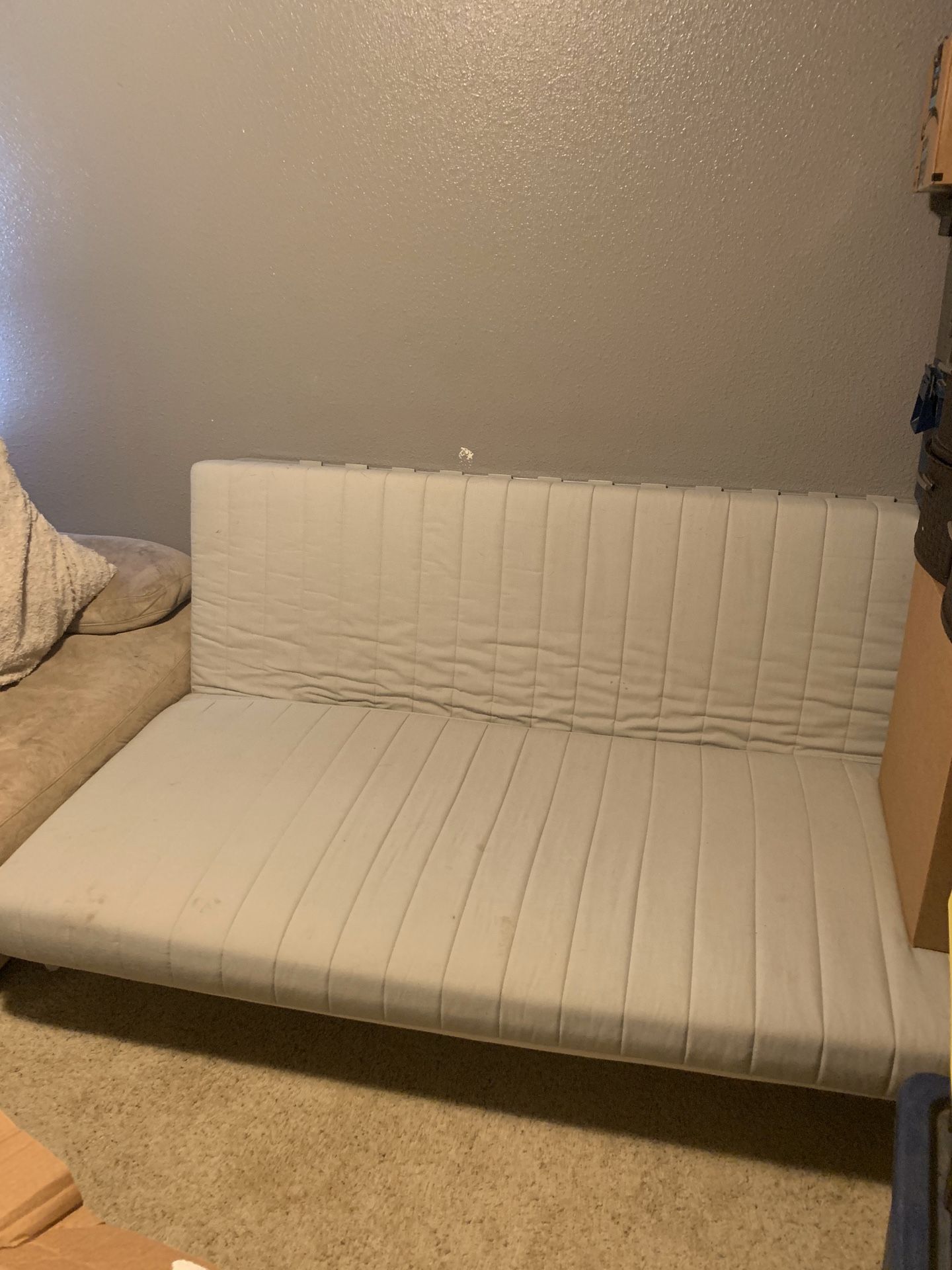 Futon with under storage