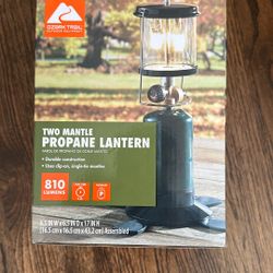 Two Mantle Propane Lantern