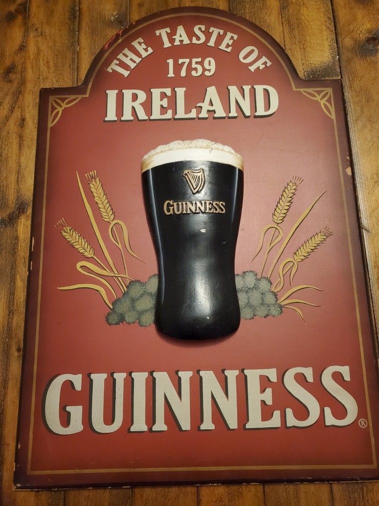 Guinness 'The Taste Of 1759 Ireland' Sign