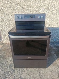 Whirlpool Electric Range Glass Cooktop