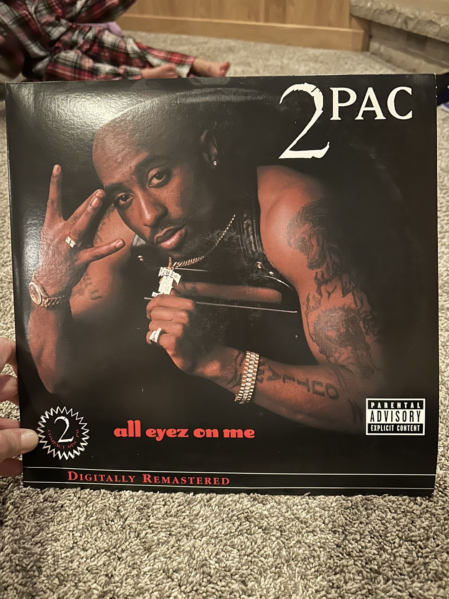 Tupac all eyes On Me Record 4P