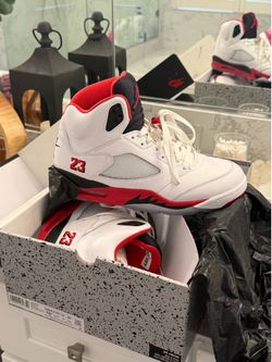 Jordan 5 fire red
