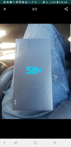 Samsums Galaxy s8+ new in the box with all the accessories new never use, $500 obo