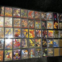 Marvel & DC special inserts holograms 270 cards 