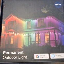 Permanent Outdoor Lights for House, 150ft