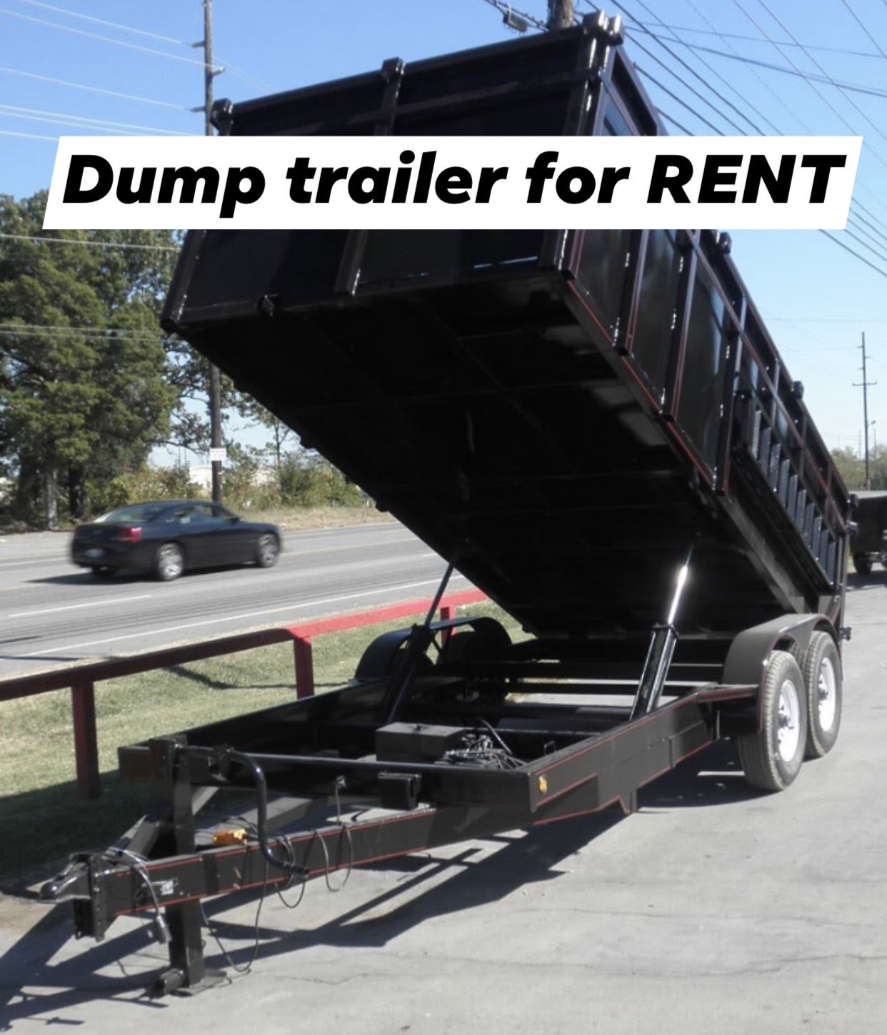 Dump trailer 7x16