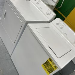 set washer and dryer electric use perfect working 