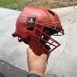 Catchers Helmets One Black One Res