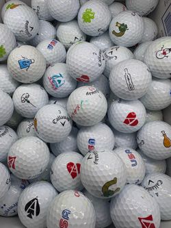 Callaway Supersoft logo golf balls $10 per dozen