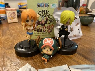 One Piece all 3 characters – Car Dashboard Figures Air Freshener