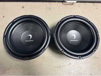 2 12"Diamond Audio Subs work amazing no issues