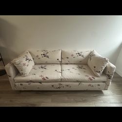 Small Floral Sofa 