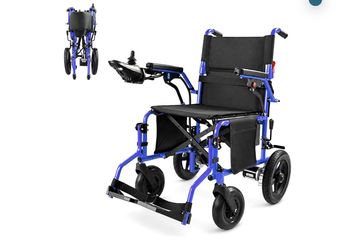 Folding Electric Power Wheelchair