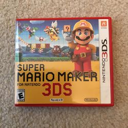 Super Mario Maker For Nintendo 3DS