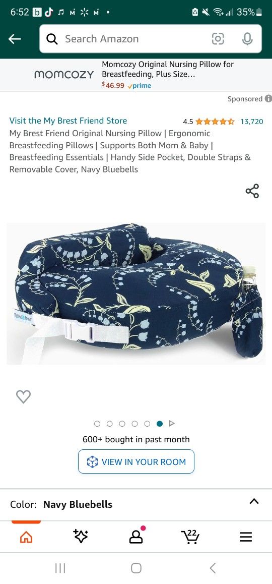 Nursing Pillow My Best Friend