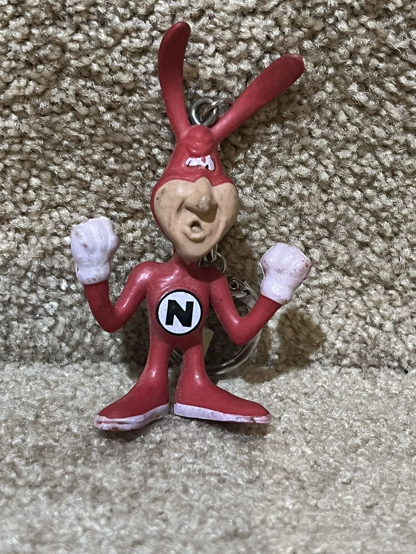 Rare Vintage 1987 Dominos Avoid the Noid Keychain