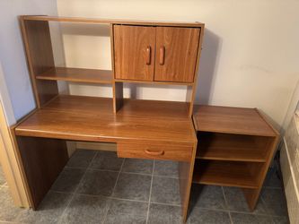 FREE Computer Desk W/ Small Bookcase