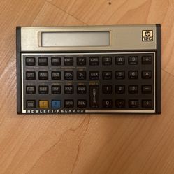 HP 12C Financial Calculator