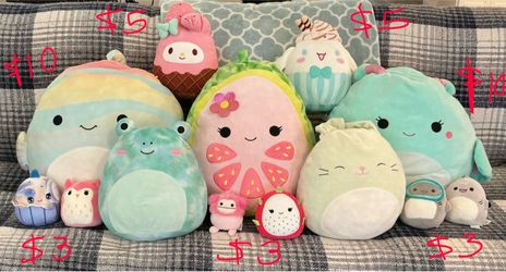 Squishmallow ….. $3 - $10 each