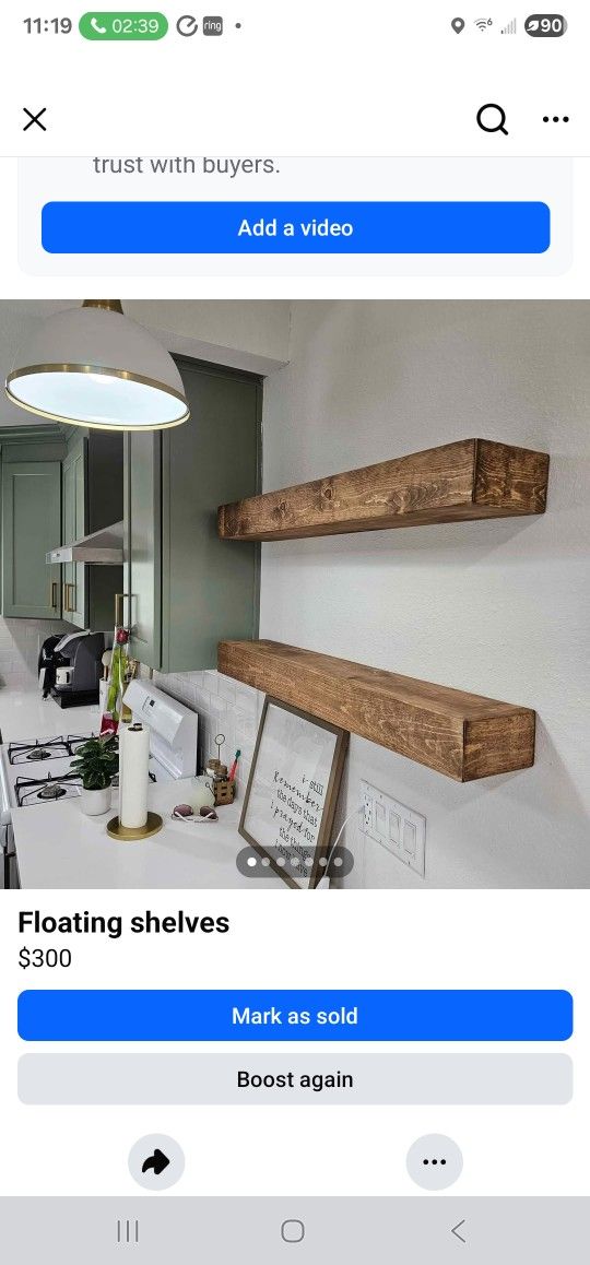 Floating Shelves