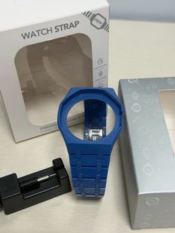 bio ceramic watch band for AP x Swatch royal pop collab