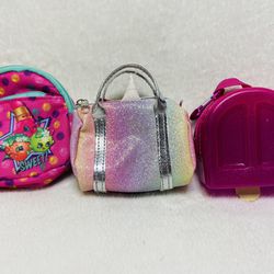 Mini Realisitic Working Bags Doll Backpack Shopkin Backpack