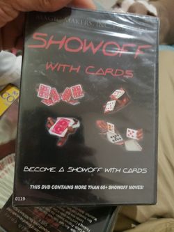 Show off with cards magic makers dvd